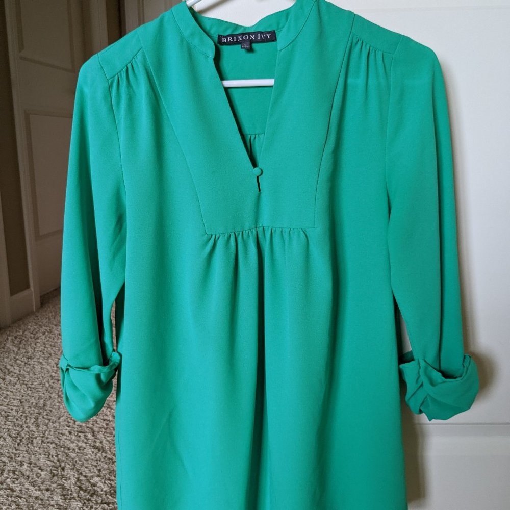 Brixon Ivy Sylvester Split Neck Blouse